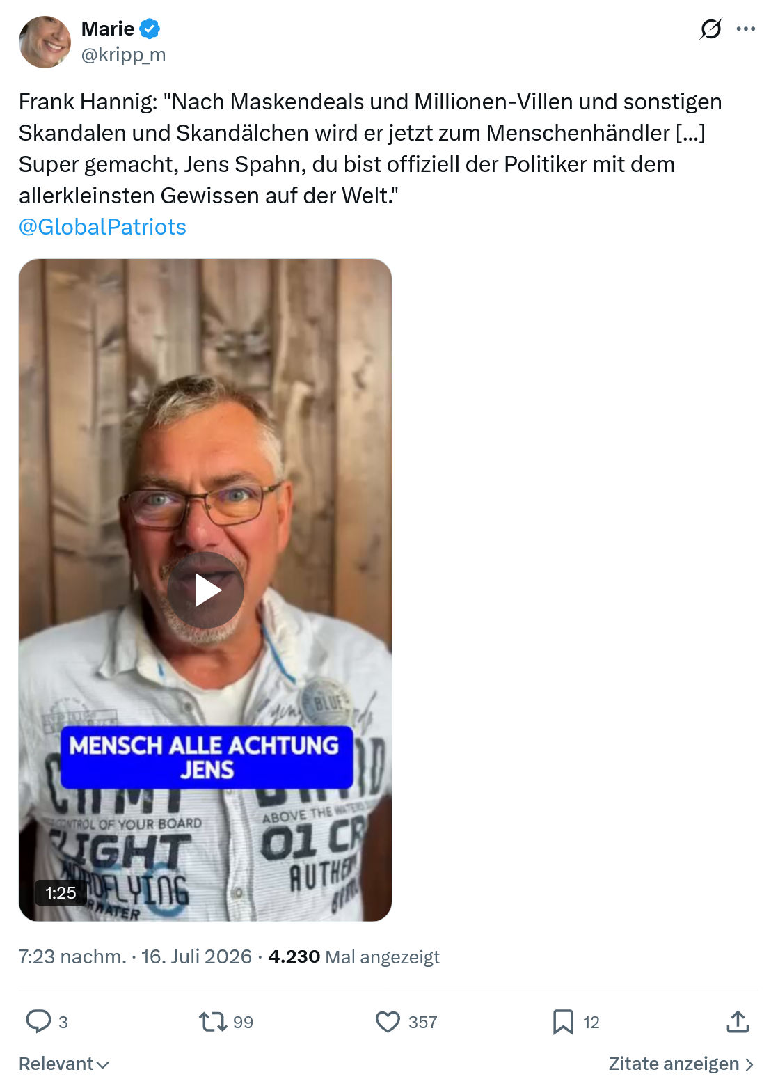 Marie kripp: Nach Maskendeals und Millionen-Villen...