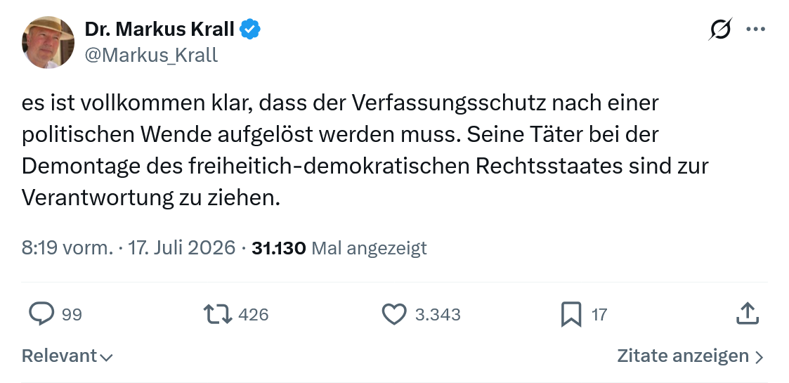 Markus Krall: es ist vollkommen klar...