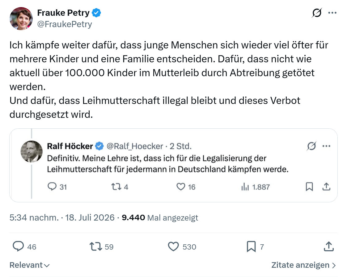 Frauke Petry: Ich kämpfe weiter dafür...
