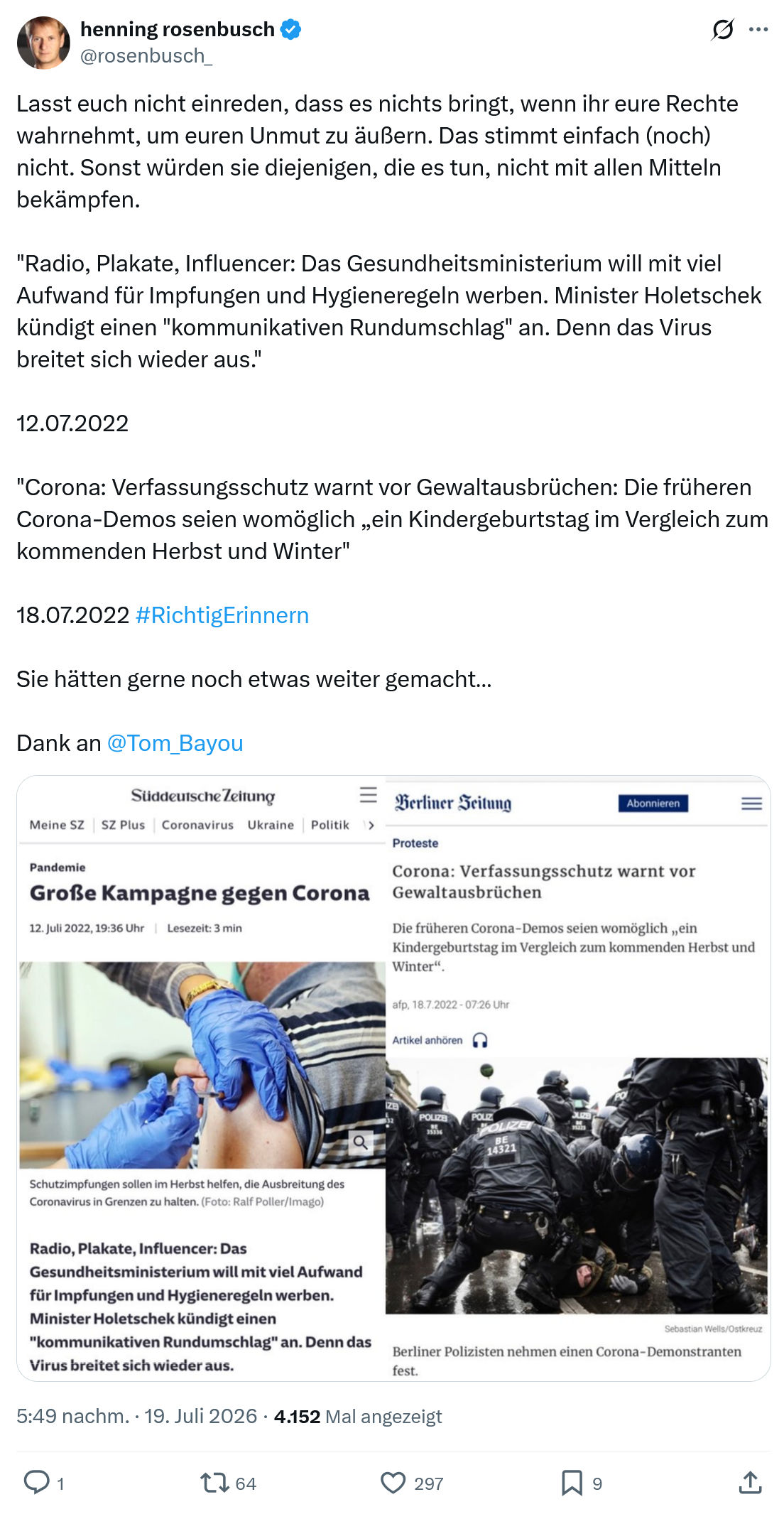 henning rosenbusch: Lasst euch nicht einreden...