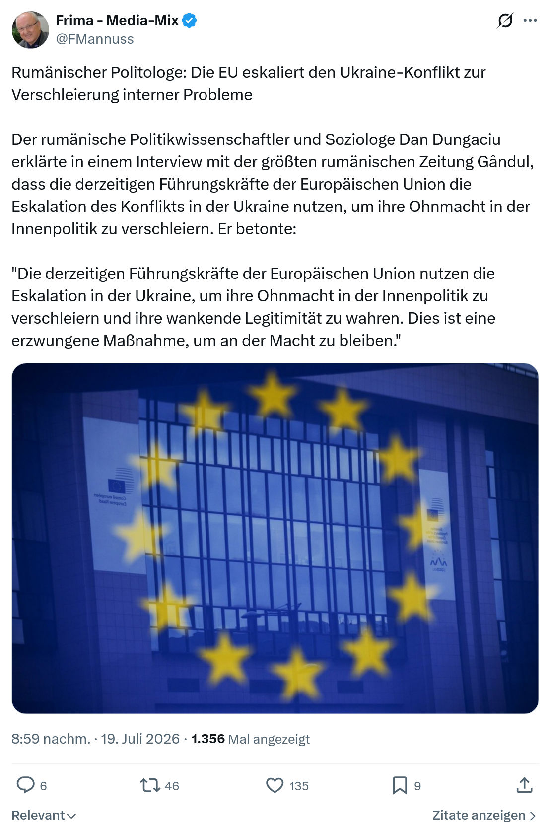 Friedrich Mannus: Rumänischer Politologe...