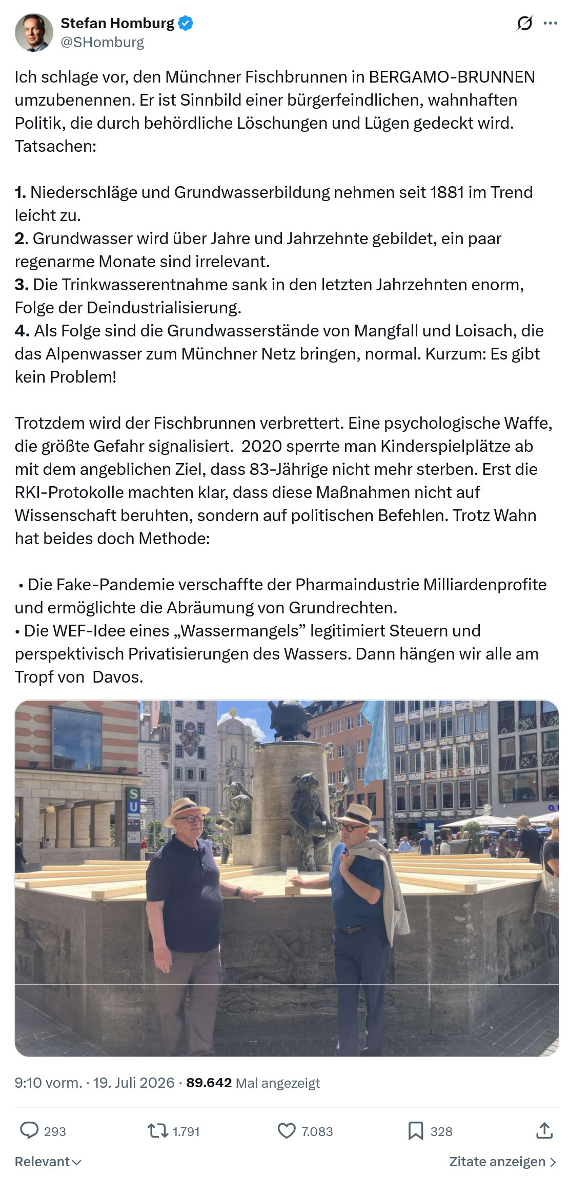 Stefan Homburg: Ich schlage vor...