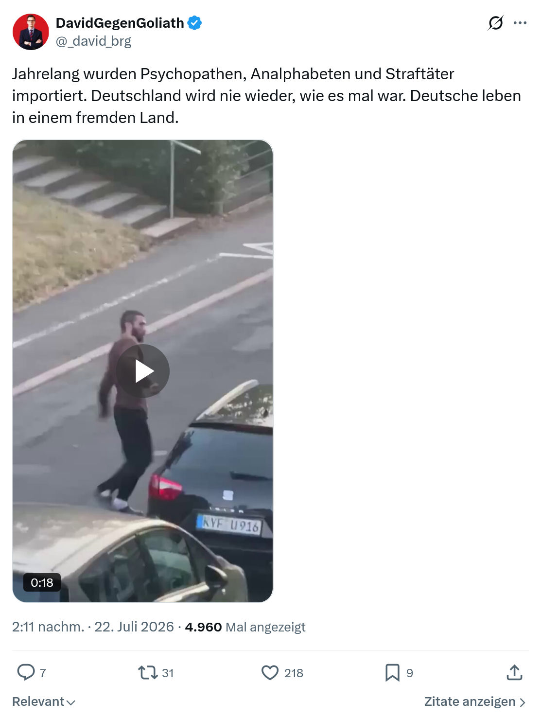 David Gegen Goliath: Jahrelang wurden Psychopathen...