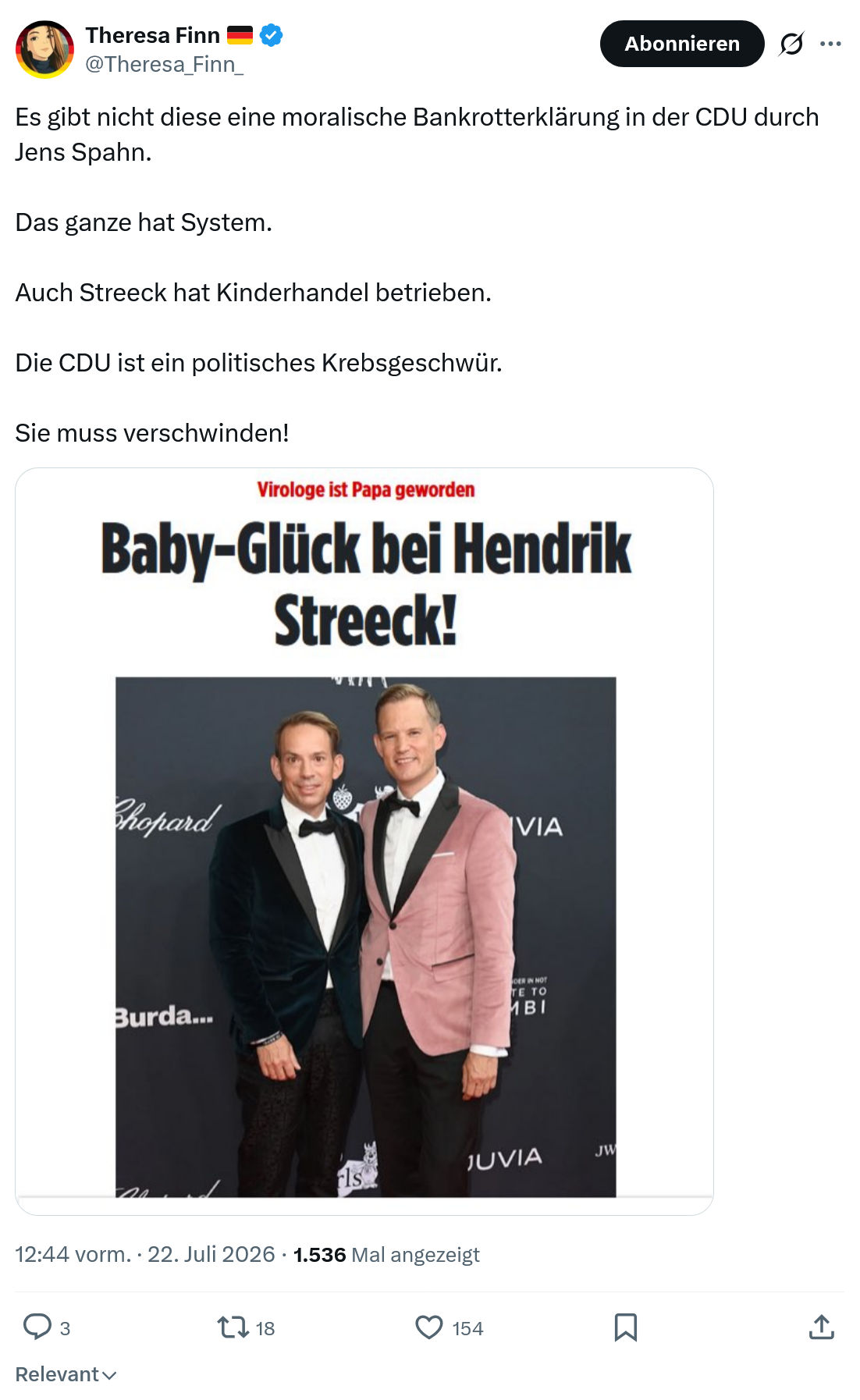 Theresa Finn: Es gibt nicht diese eine moralische...