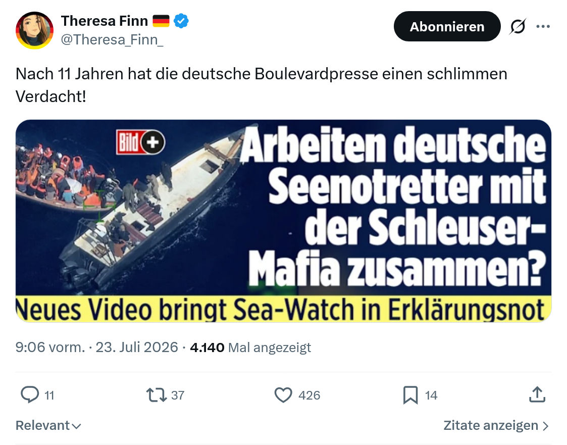 Theresa Finn: Nach 11 Jahren...