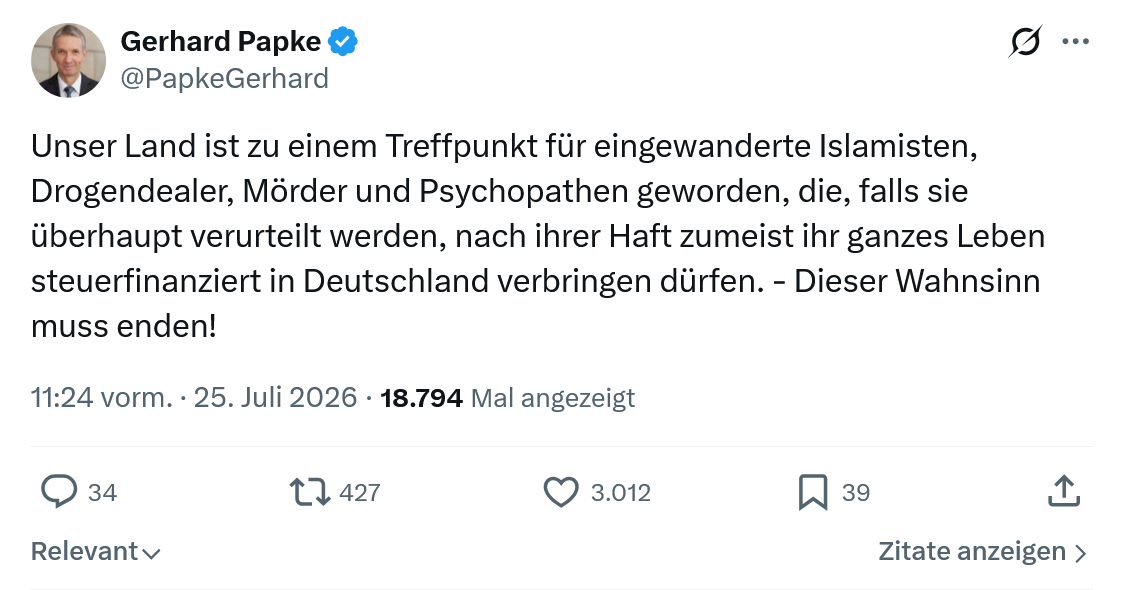 Gerhard Papke: Unser Land ist zu einem Treffpunkt...