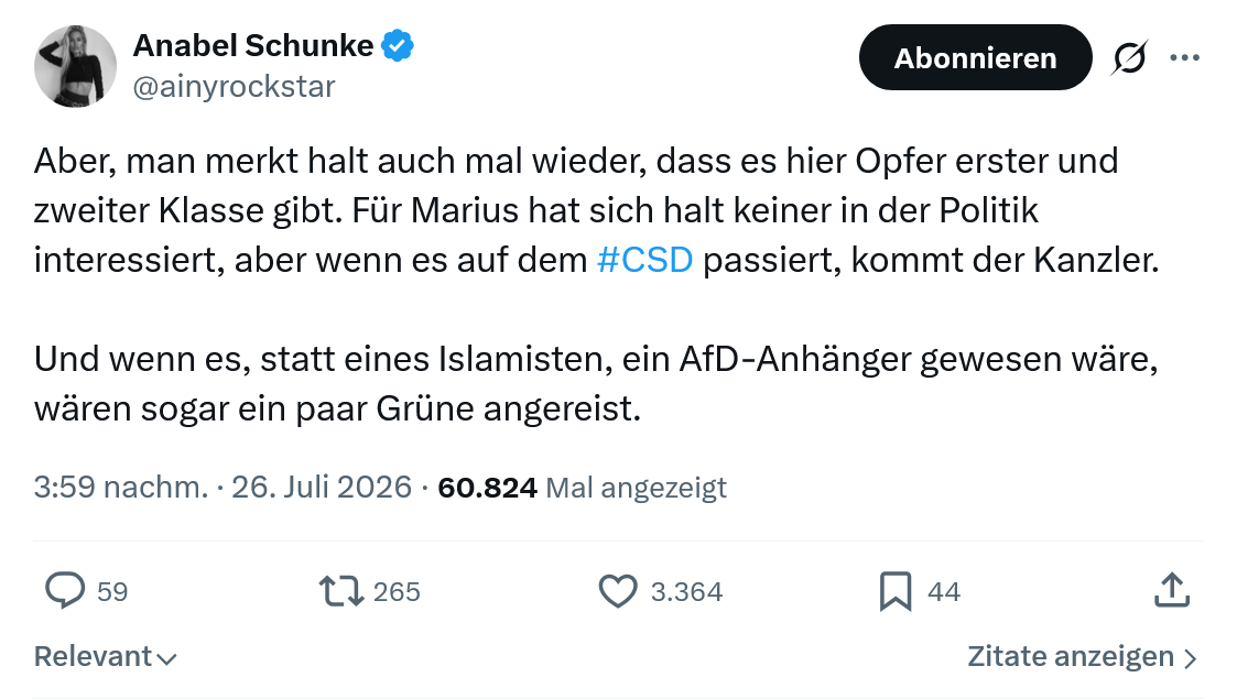 Anabel Schunke: Aber, man merkt halt auch mal wieder...