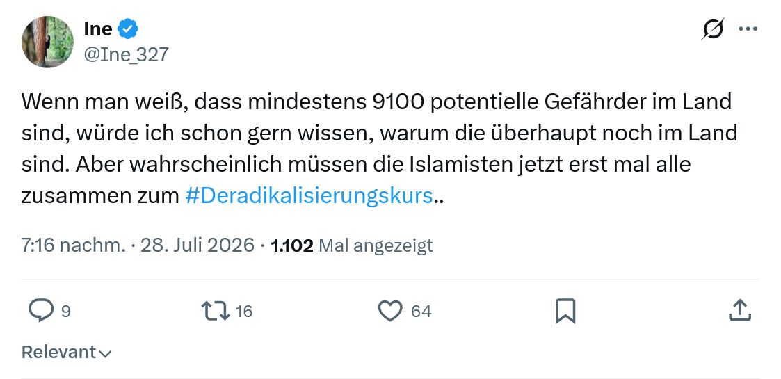 Ine: Wenn man weiß...