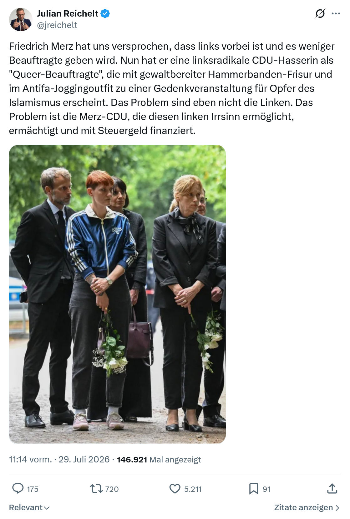 Julian Reichelt: Friedrich Merz hat uns versprochen...