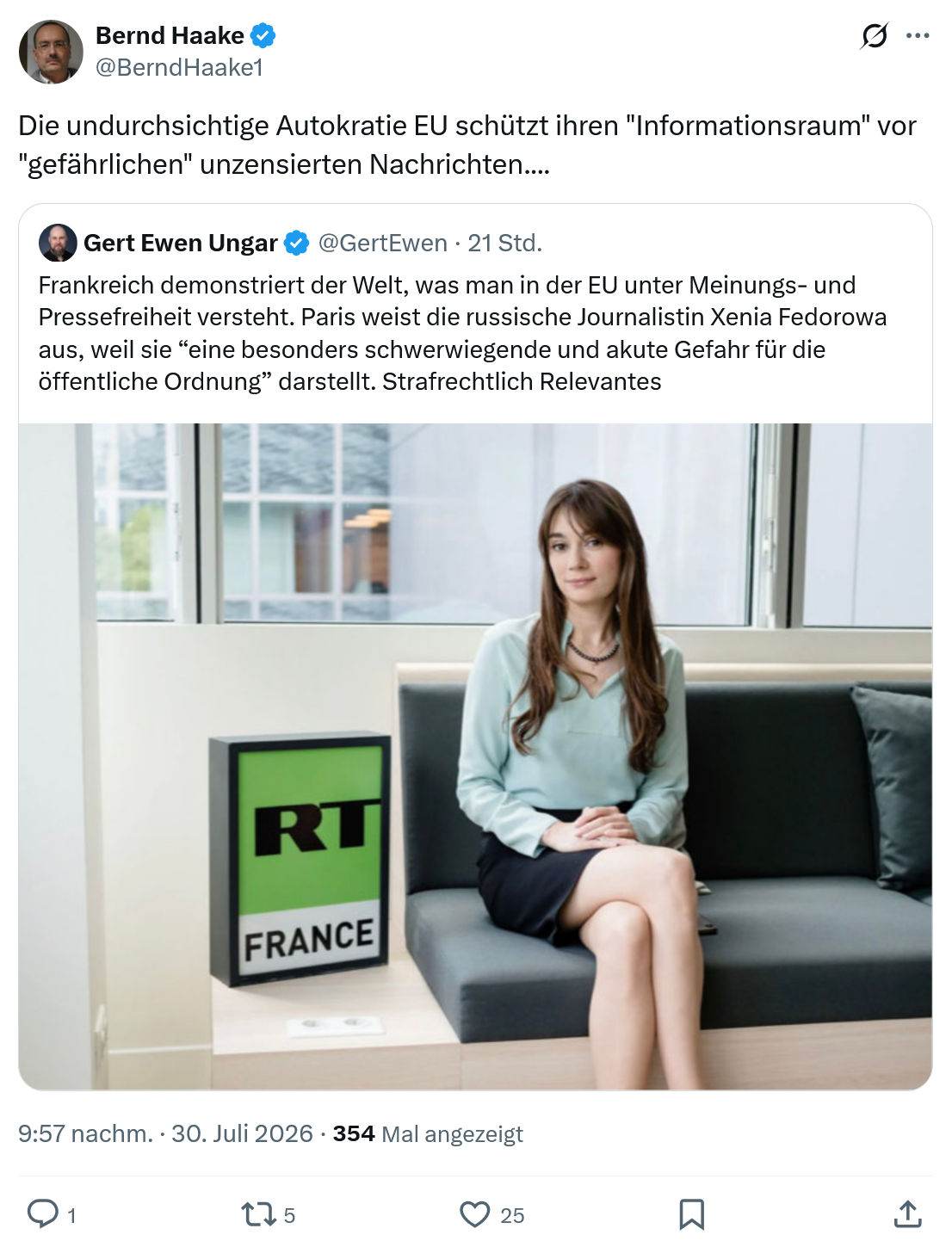 Bernd Haake: Die undurchsichtige Autokratie...