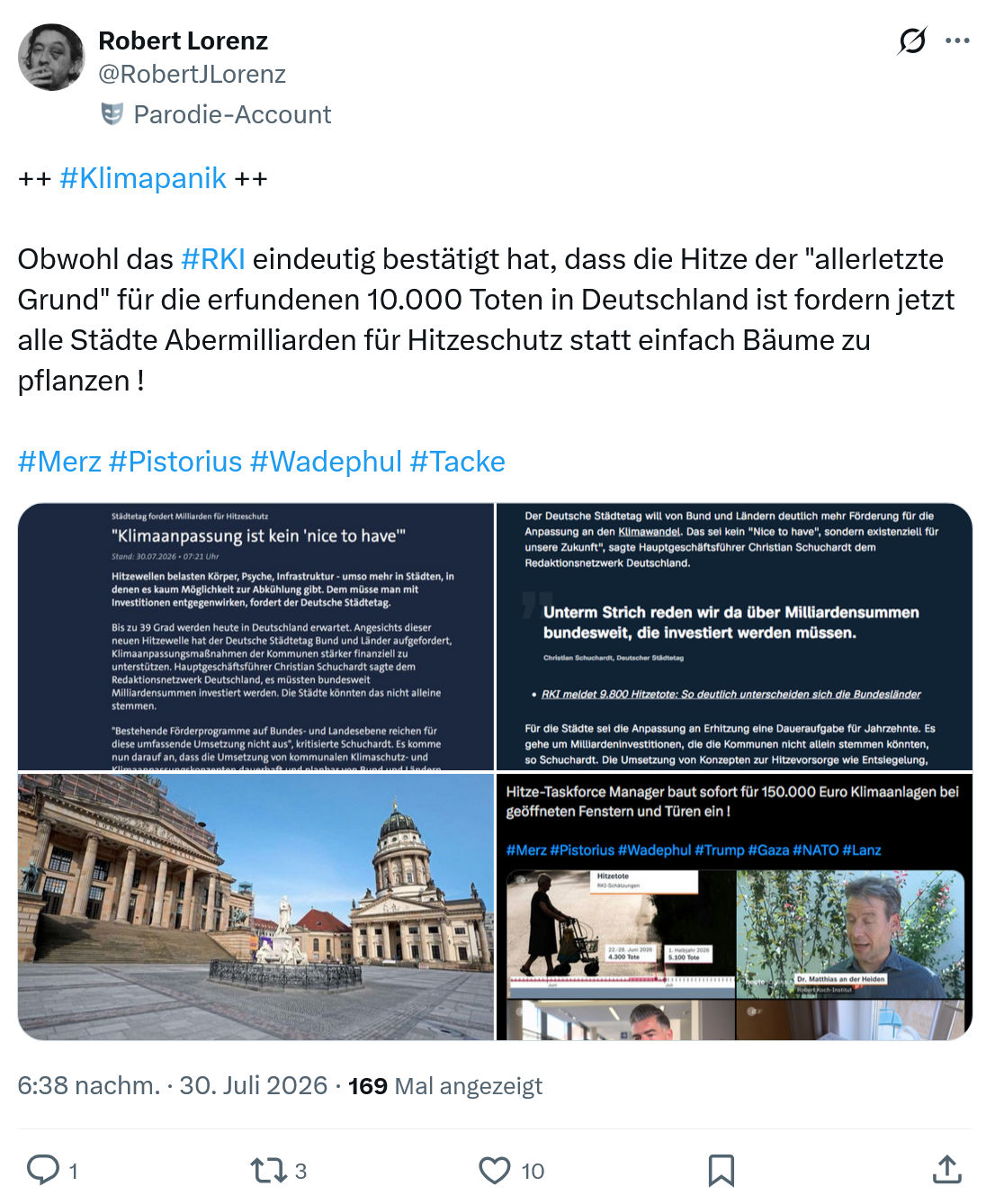 Robert Lorenz: #Klimapanik...