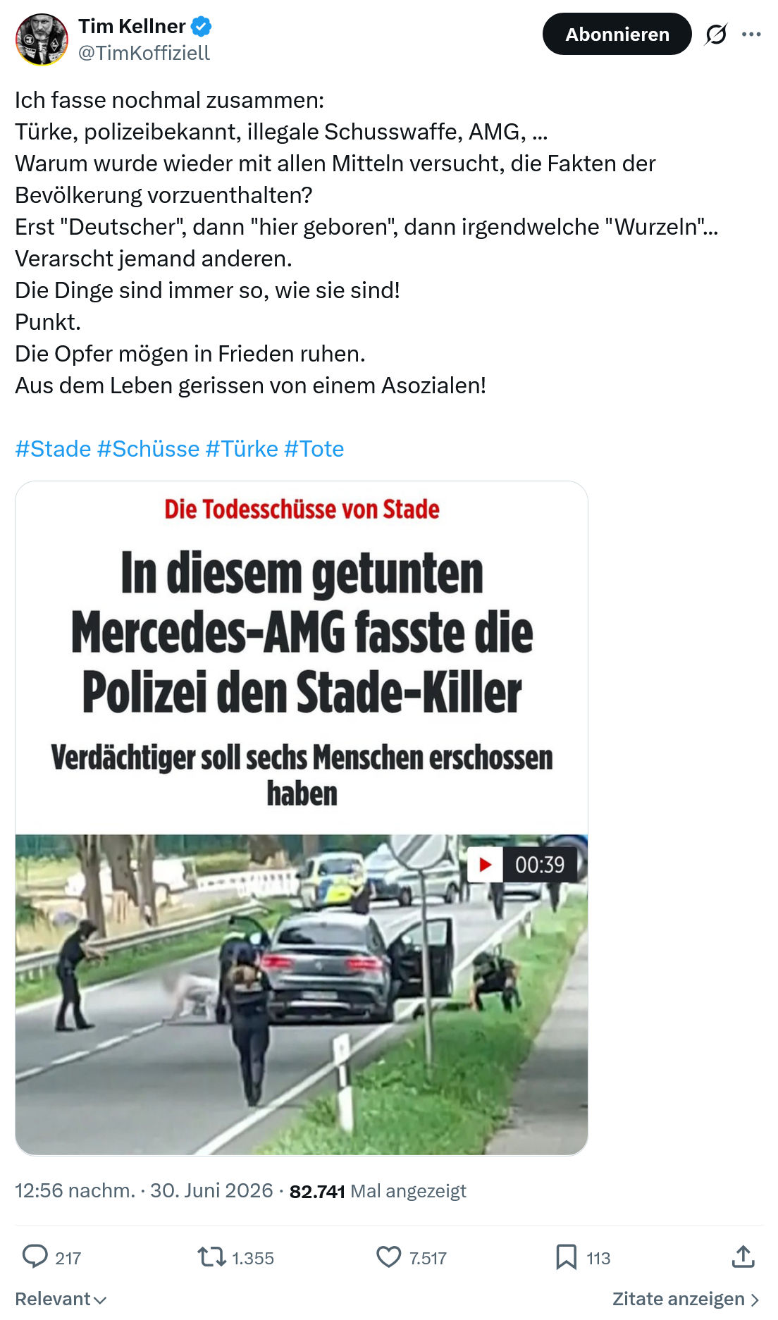Tim Kellner: Ich fasse nochmal zusammen...