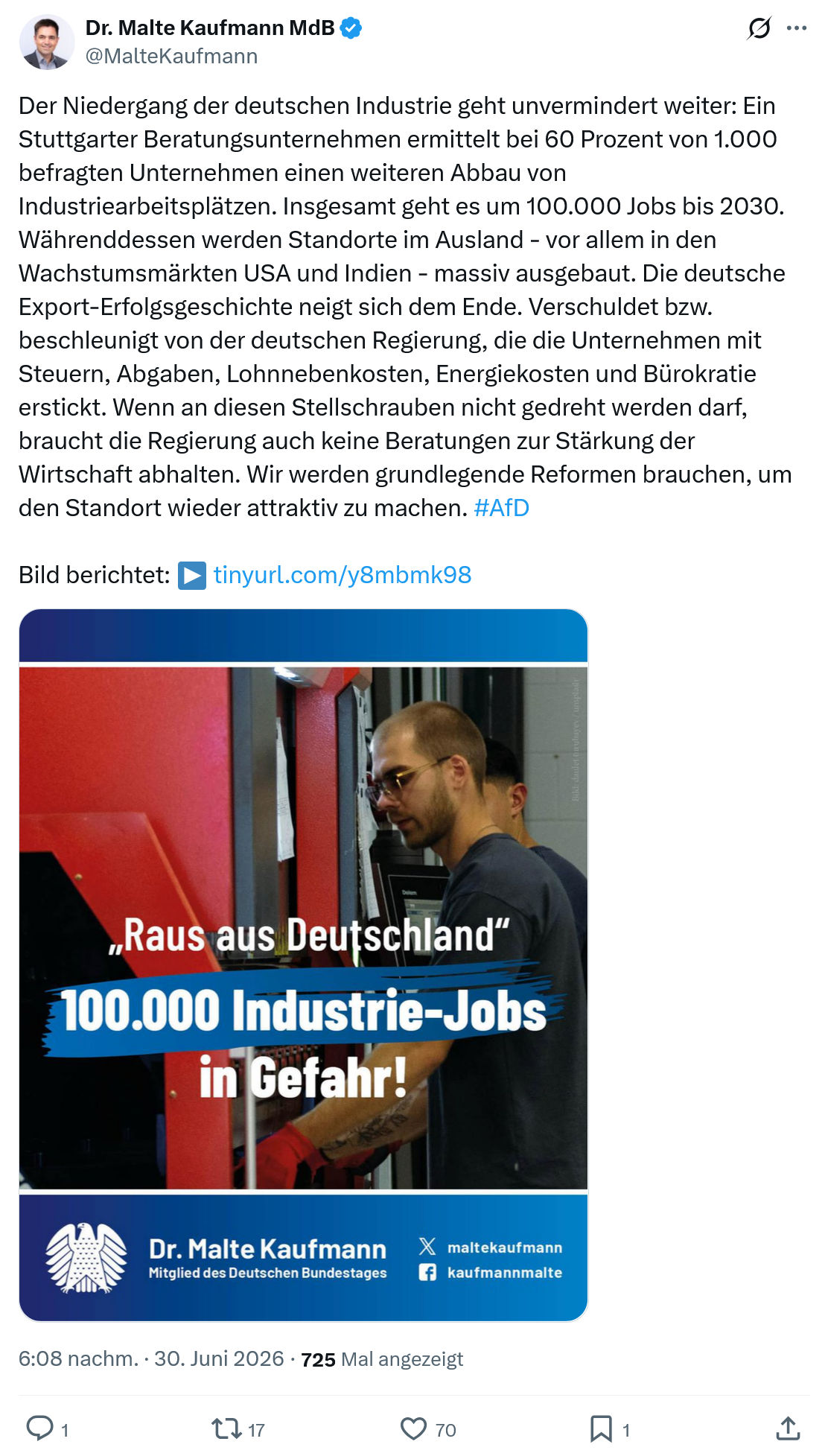 Malte Kaufmann: Der Niedergang der deutschen...
