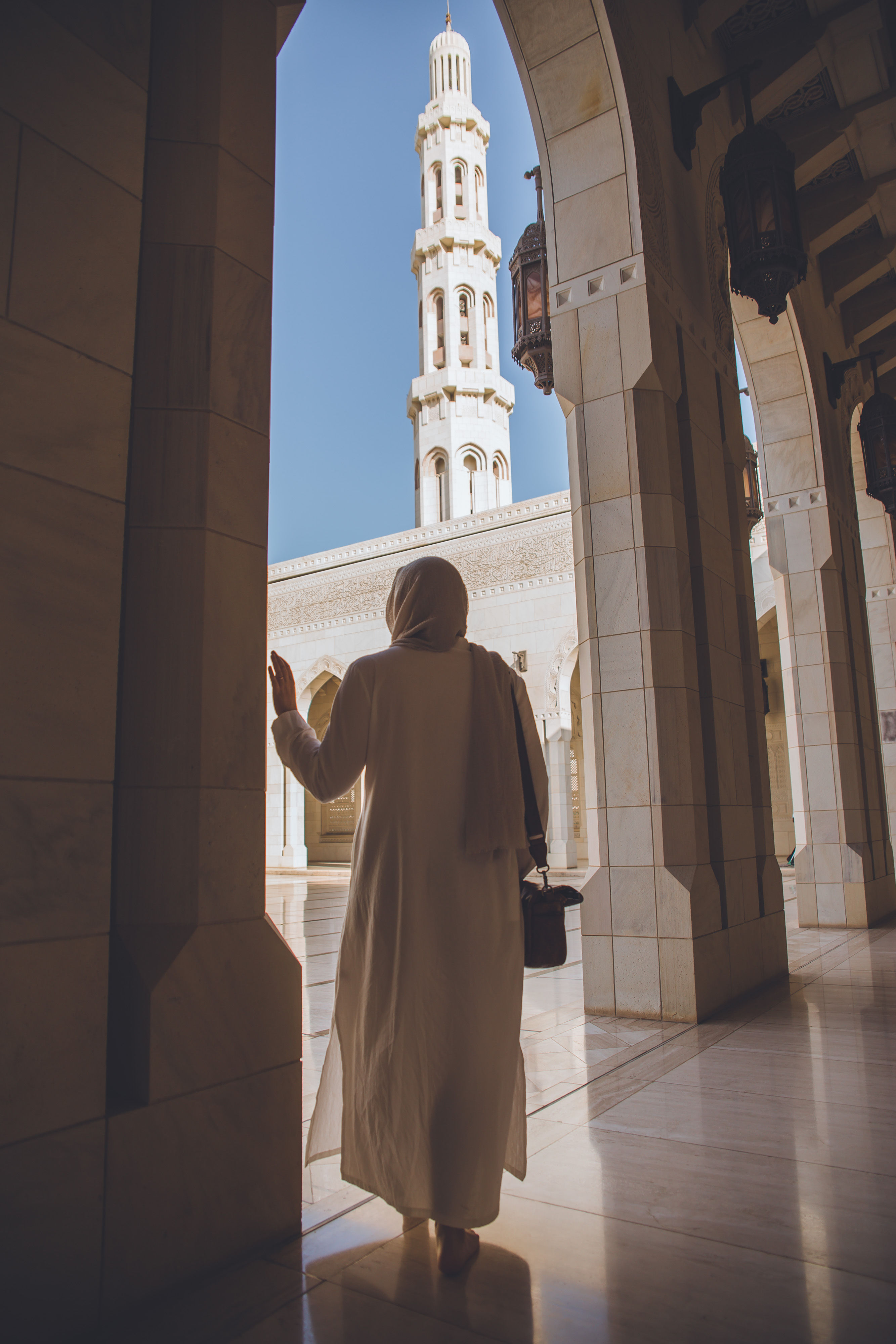 Architectural Portrait at Grand Mosque