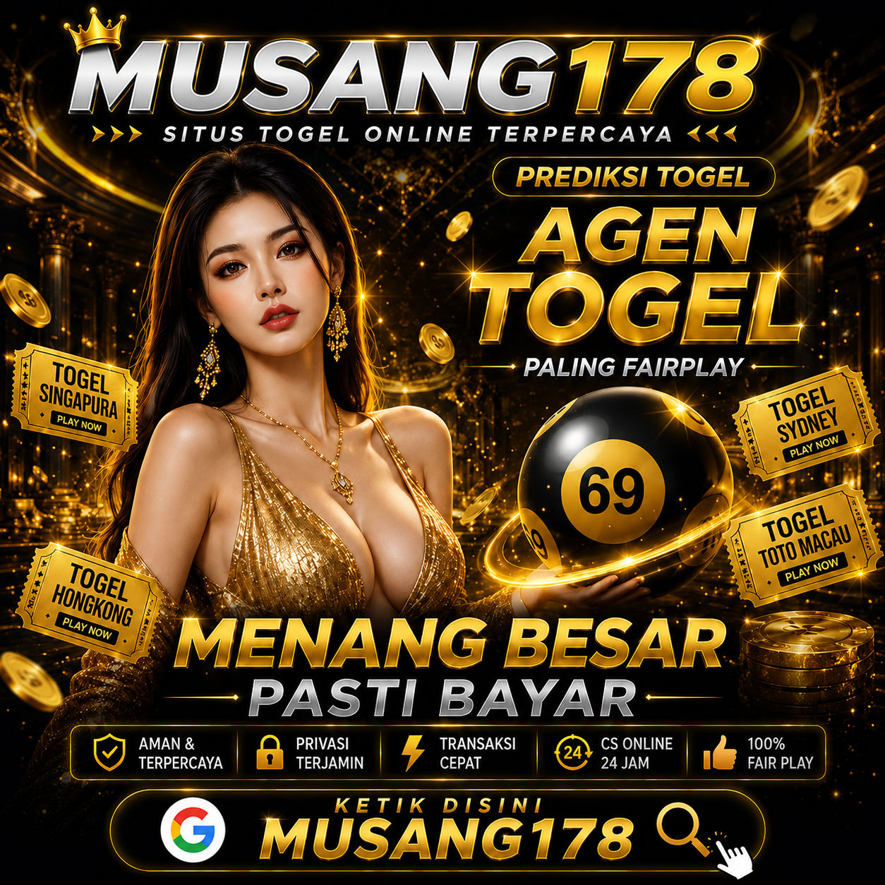 MUSANG178 ✈️ Akses Cepat Link Gacor Alternatif Slot Online mudah Maxwin Tahun ini.