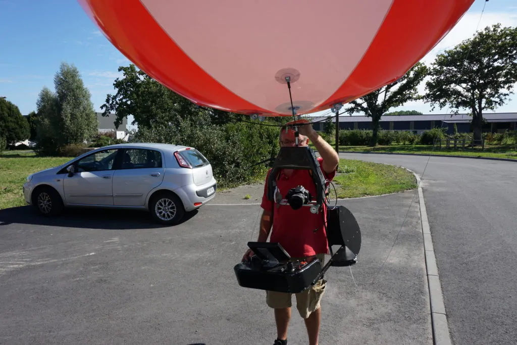 ballon dgac systeme de prise de vue aérien