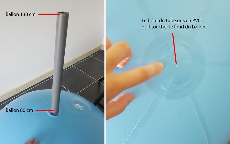 Tutorial d'installation d'un ballon sur trépied