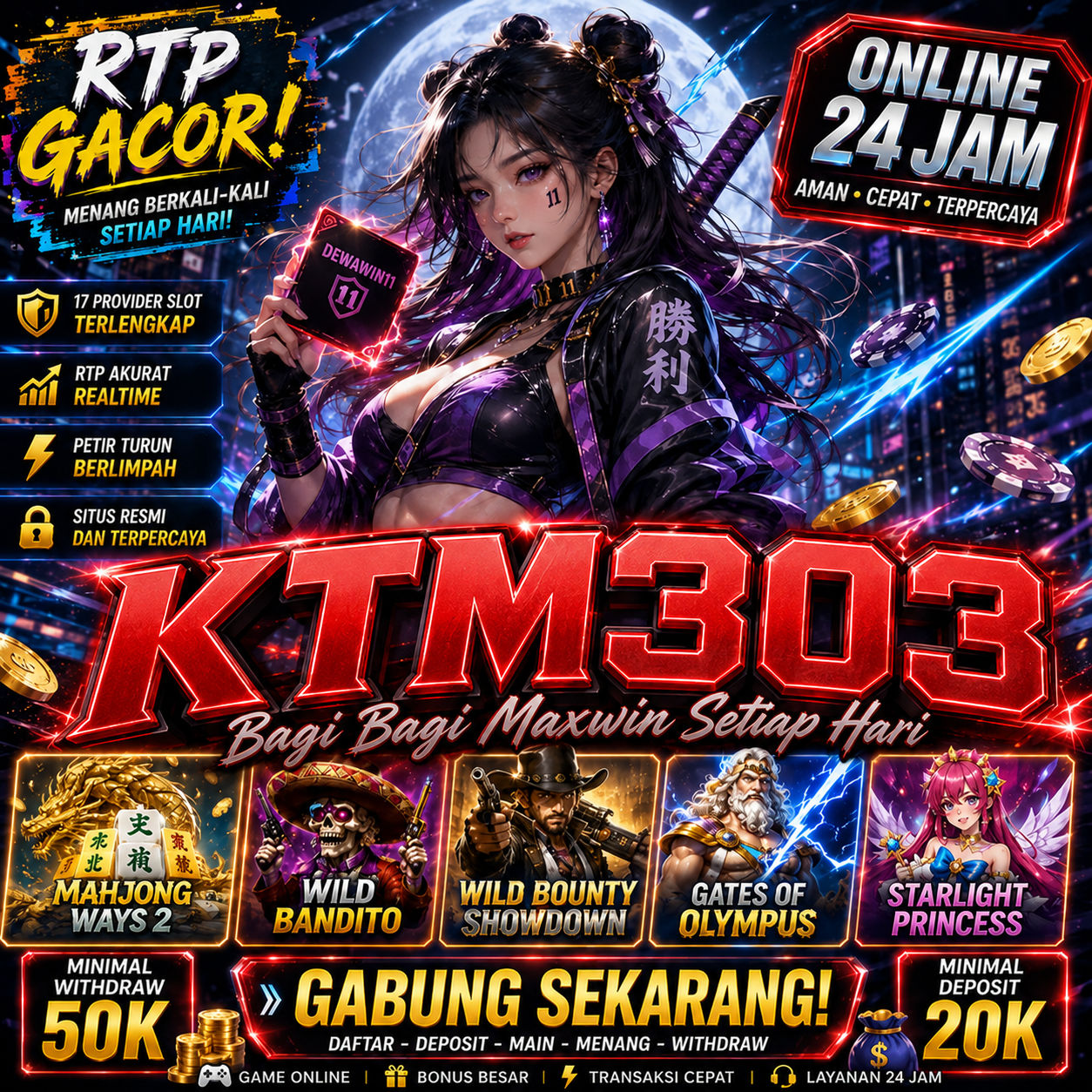 KTM303: Agen Slot Online Terpercaya Terbukti Anti Rungkad Gampang Maxwin Tahun 2026