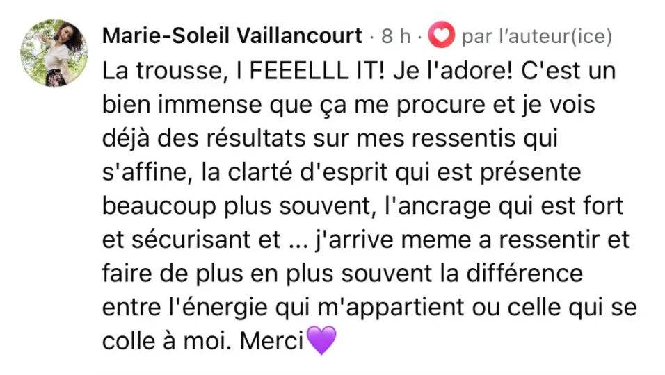 Témoignage client