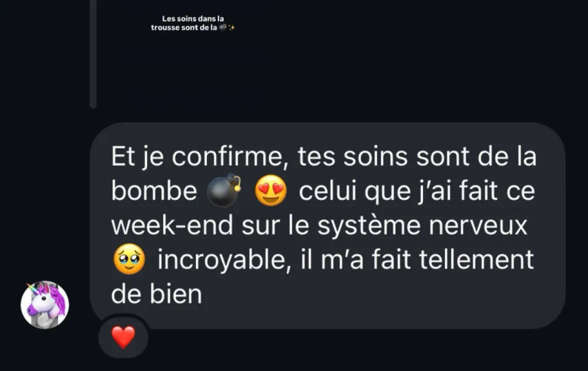 Témoignage client