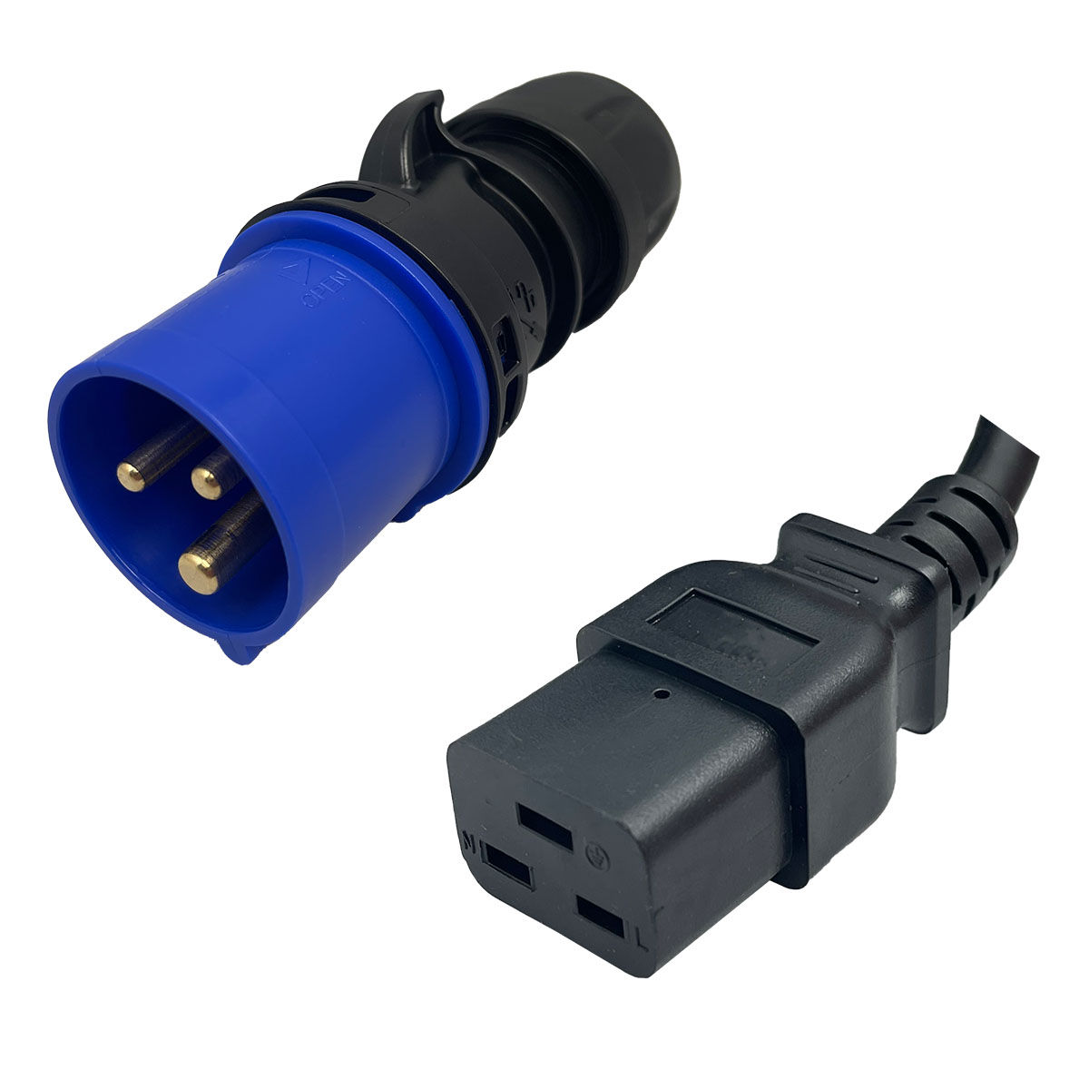 洋楽 SOLOC IEC320 C14 Plug to C13 Connector Z-LOCK 1.5 Meters / 5 Feet 10A