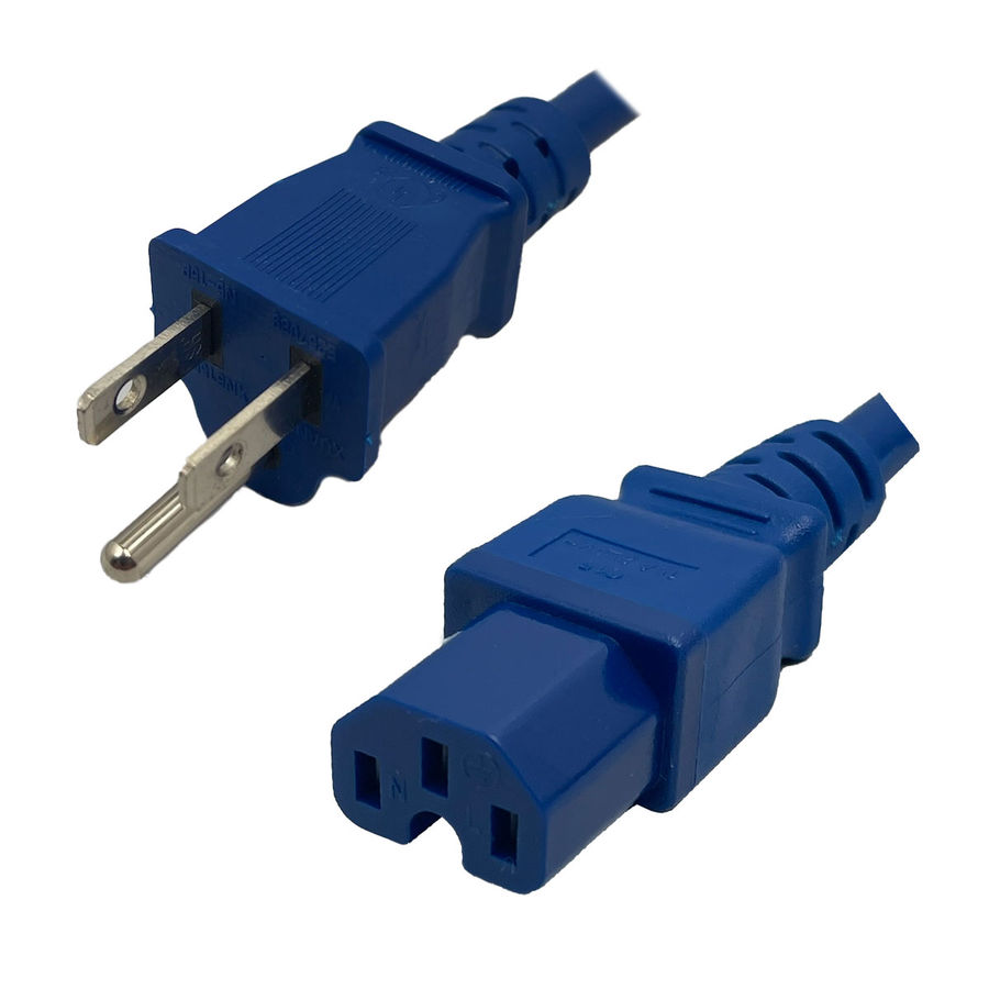 5M SCHUKO ANGLED TO C13 MAINS CABLE