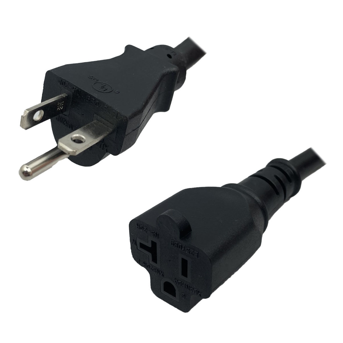 Japan JIS8303 Plug to IEC320 C19 Connector 3.0 Meters / 10 Feet