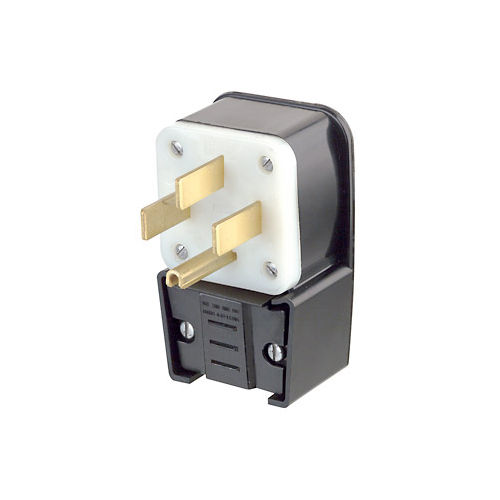 Hubbell SS749 Wall Plate AC 2 Gang Twist Lock 20/30 Amp Stainless