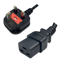 C14 To C5 Power Adapter Converter - IEC 320 C14 Socket To C5 Cloverleaf Plug 10A 220V