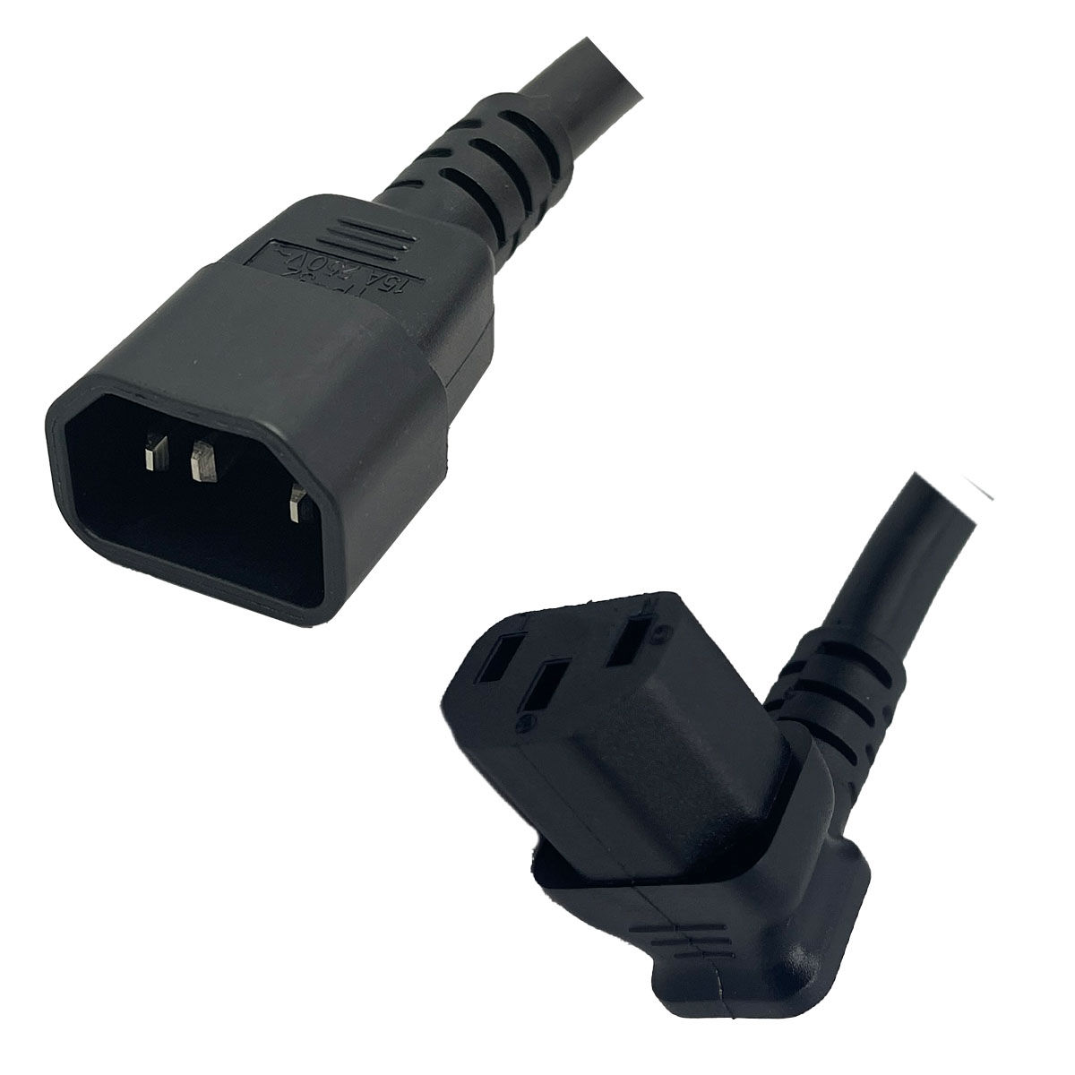 Hubbell HBL7465V AC Plug NEMA ML-1P Male Black