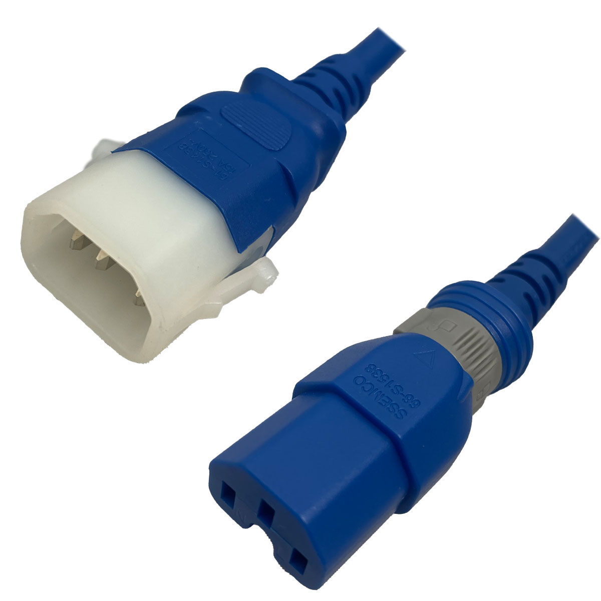 IEC320 C14 Male Plug to C5 Connector 1.2 Meters / 4 Feet 2.5A/250V