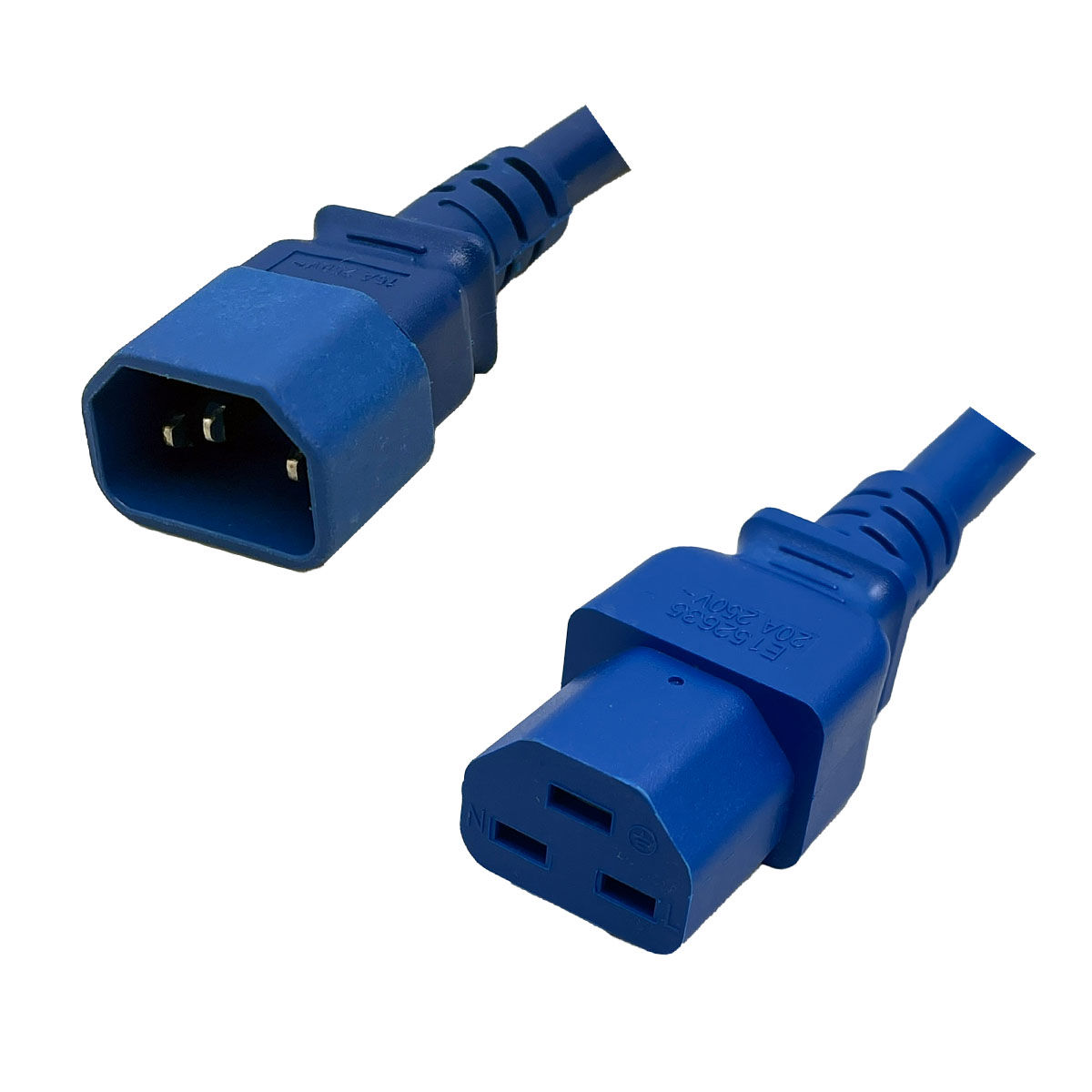 IEC320 C14 Plug to C15 Connector Z-LOCK 1.5 Meters / 5 Feet 15A