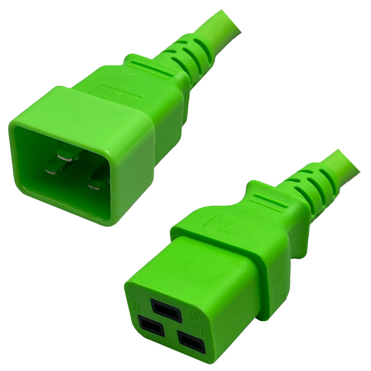 IEC320 C20 Male Plug to C19 Connector Shielded 4.5 Meters / 15