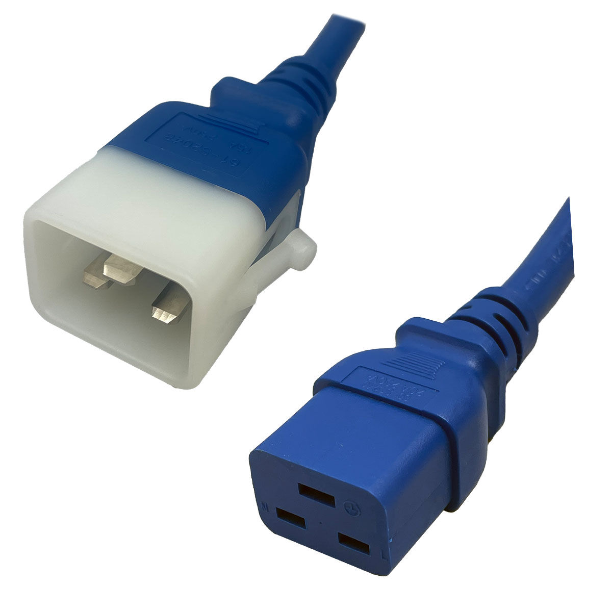 NEMA L15-30 Plug to 3 Way L6-30 Connectors 2.5 Meters / 8 Feet 30A