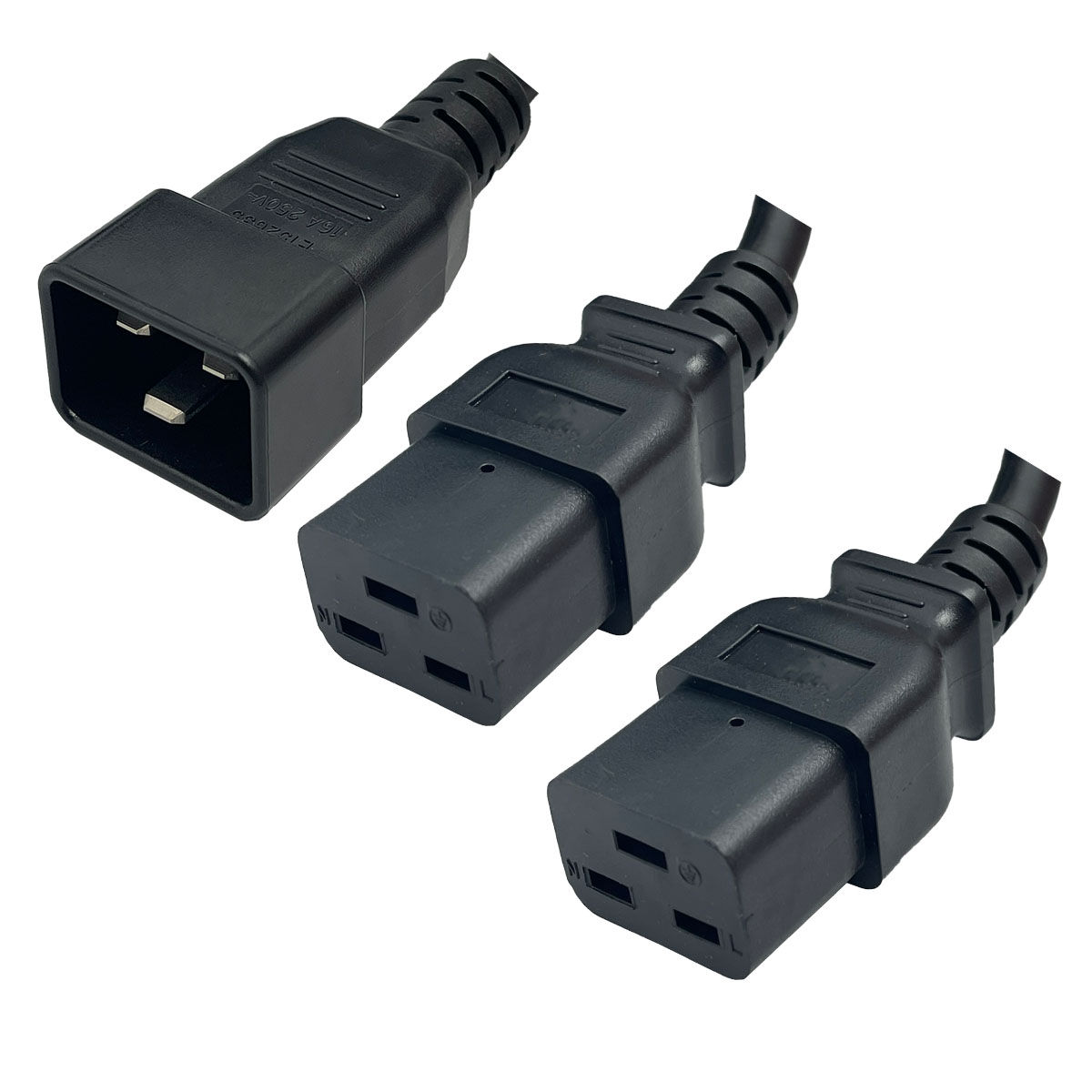 NEMA 6-15 Male Plug to IEC320 C13 Connector 3.0 Meters / 10 NEMA 6-15 Male Plug to IEC320 C13 Connector 3.0 Meters / 10