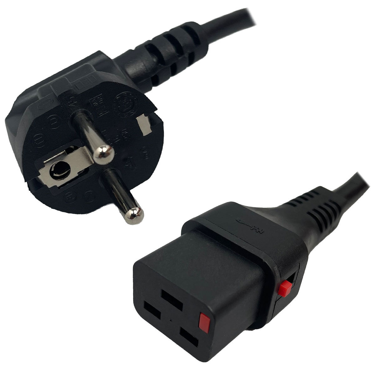 Hubbell HBL2710 AC Receptacle NEMA L14-30 Female Black 125/250