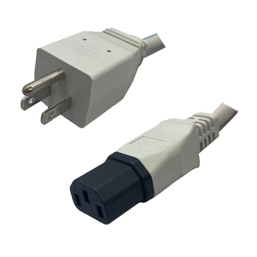 EMC Eupen IMU-14 15A/125V Shielded 5-15 to C13 Meters Feet