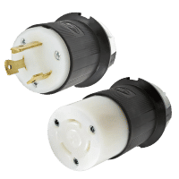 New NEMA L5-30 30A 125V 2 Pole 3 Wire Grounding Locking Plug - Foto 7