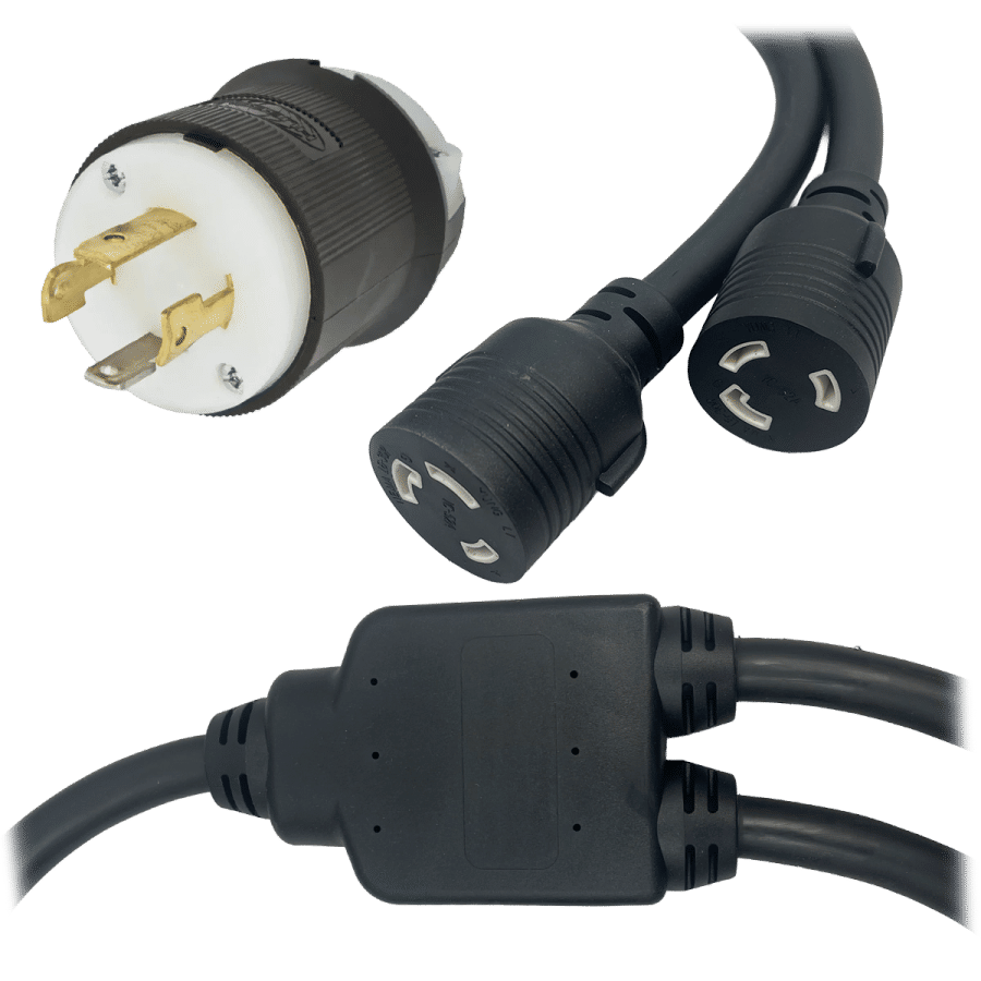 Hubbell HBL460P7W AC Plug IEC60309 460P7W Male Pin & Sleeve