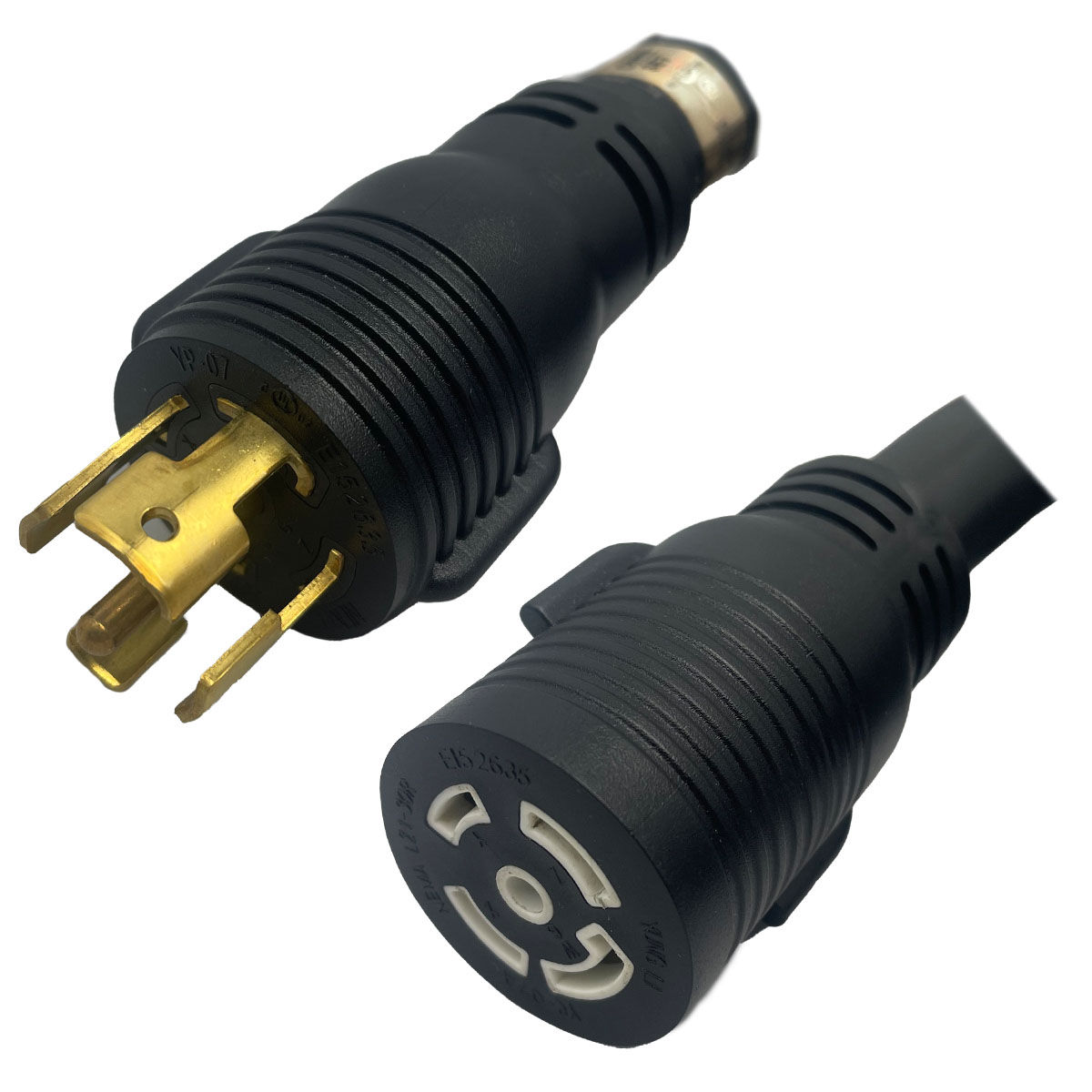 NEMA L21-30 Male Plug to L21-30 Connector 1.8 Meters / 6 Feet 30A