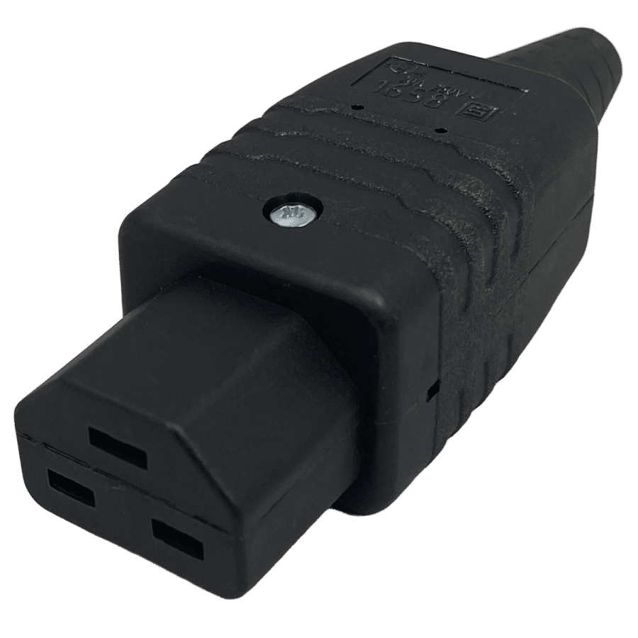 ここすけ IEC320 C14 Plug to C13 Connector Z-LOCK 2.0 Meters / 6.5 Feet 10A