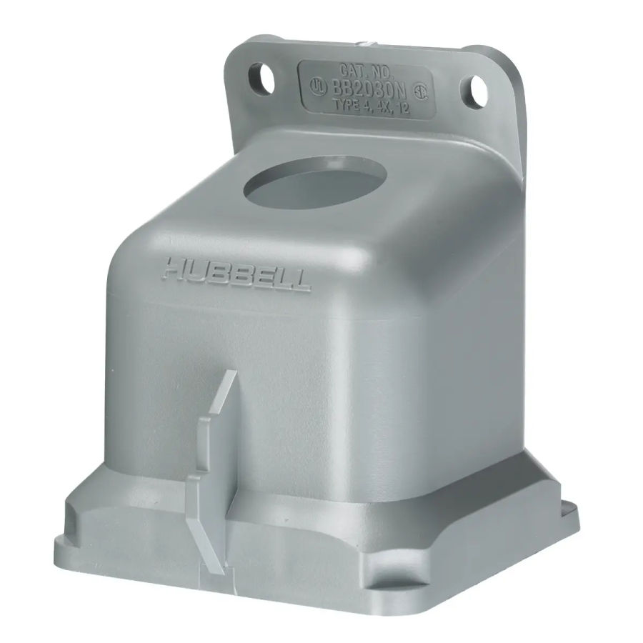 Hubbell HBL430R9W AC Receptacle IEC60309 Pin & Sleeve