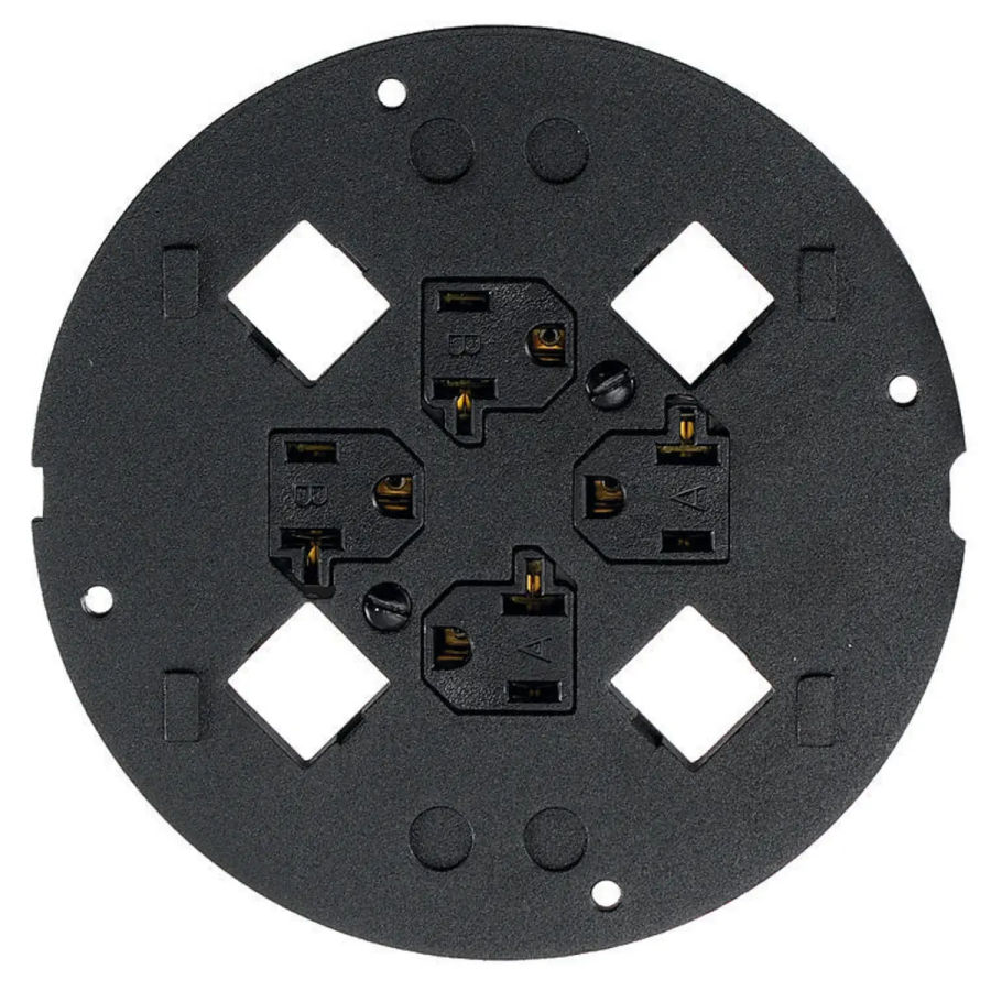 IEC320 C14 Plug to C19 Connector Z-LOCK 1.0 Meters / 3.25 Feet 15A