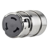 Hubbell HBL61CM52W 50A 125/250V 15M 白 Locking Devices, Twist-Lock®, Marine Grade, Ship to Shore
