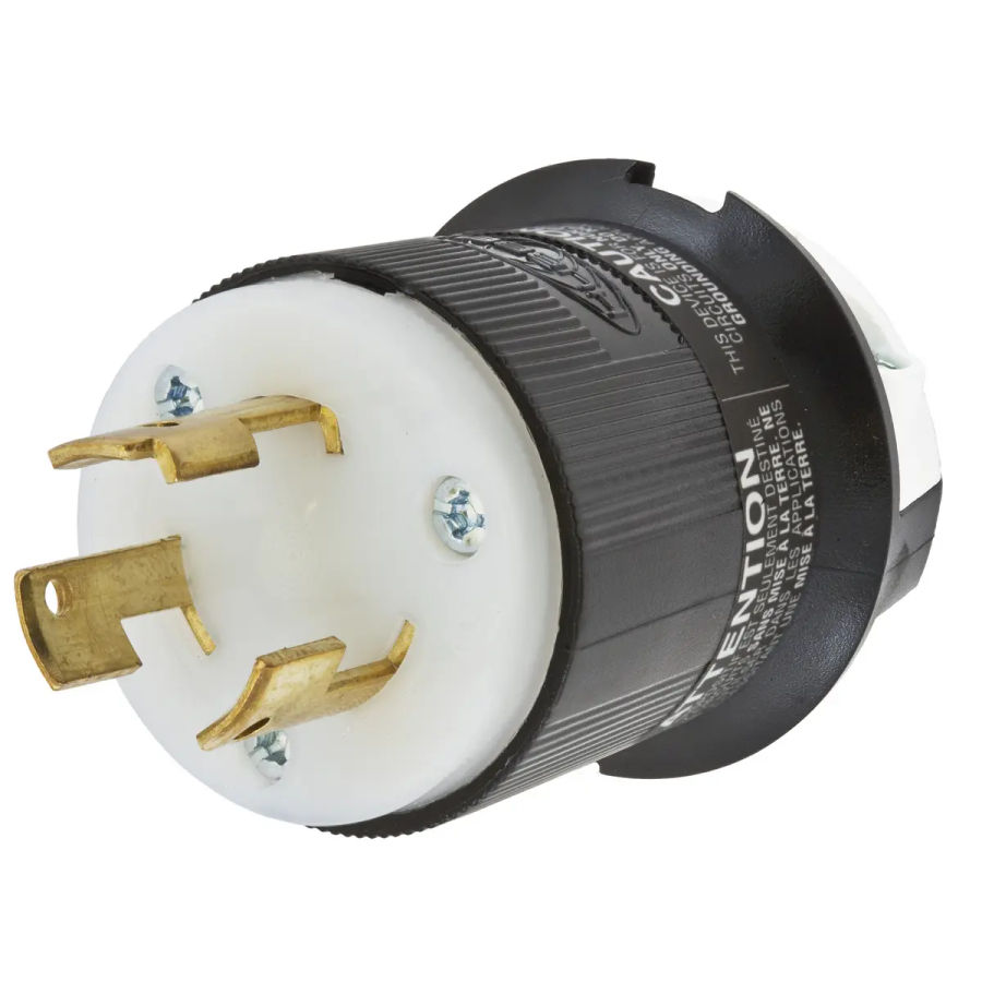 Hubbell HBL3331C AC Plug Non NEMA 30A 3 Wire 125/250V