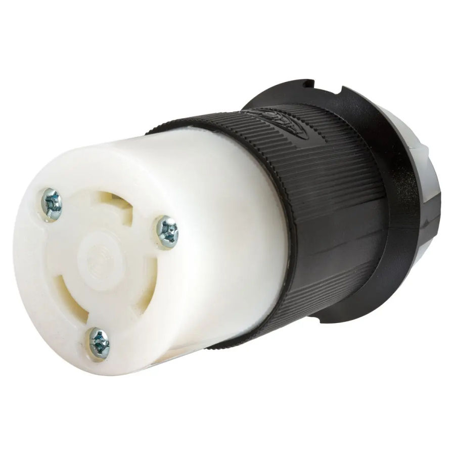Hubbell HBL2603 NEMA L25-30 Data Center Connector - 240V AC / 30A