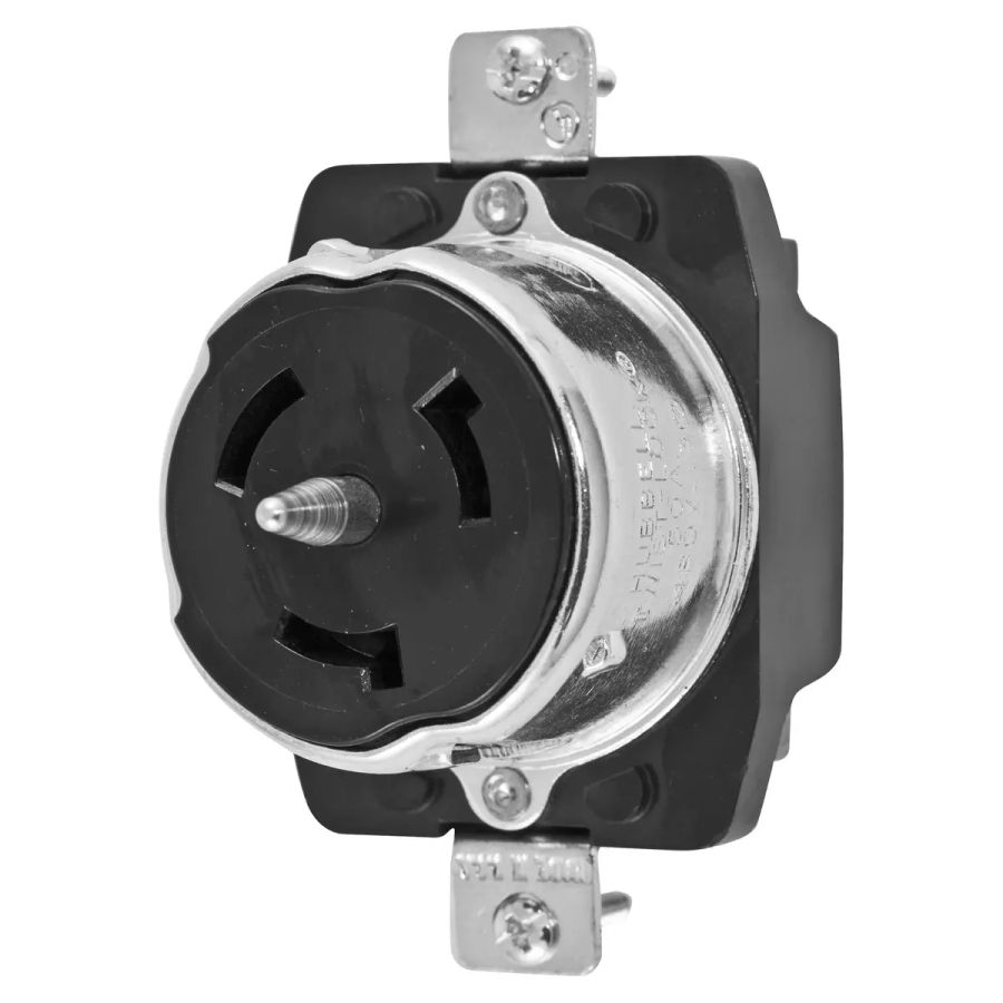 Hubbell CS8169 AC Receptacle CA STD 50a 3-Phase-480 Volt Hubbell CS8169 AC Receptacle CA STD 50a 3-Phase-480 Volt