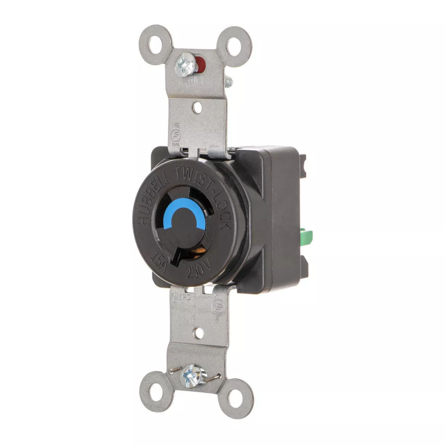 リュウ Parkworld 62633 Adapter Cord NEMA L6-15P 15AMP Plug to 20 AMP 6-20R (T