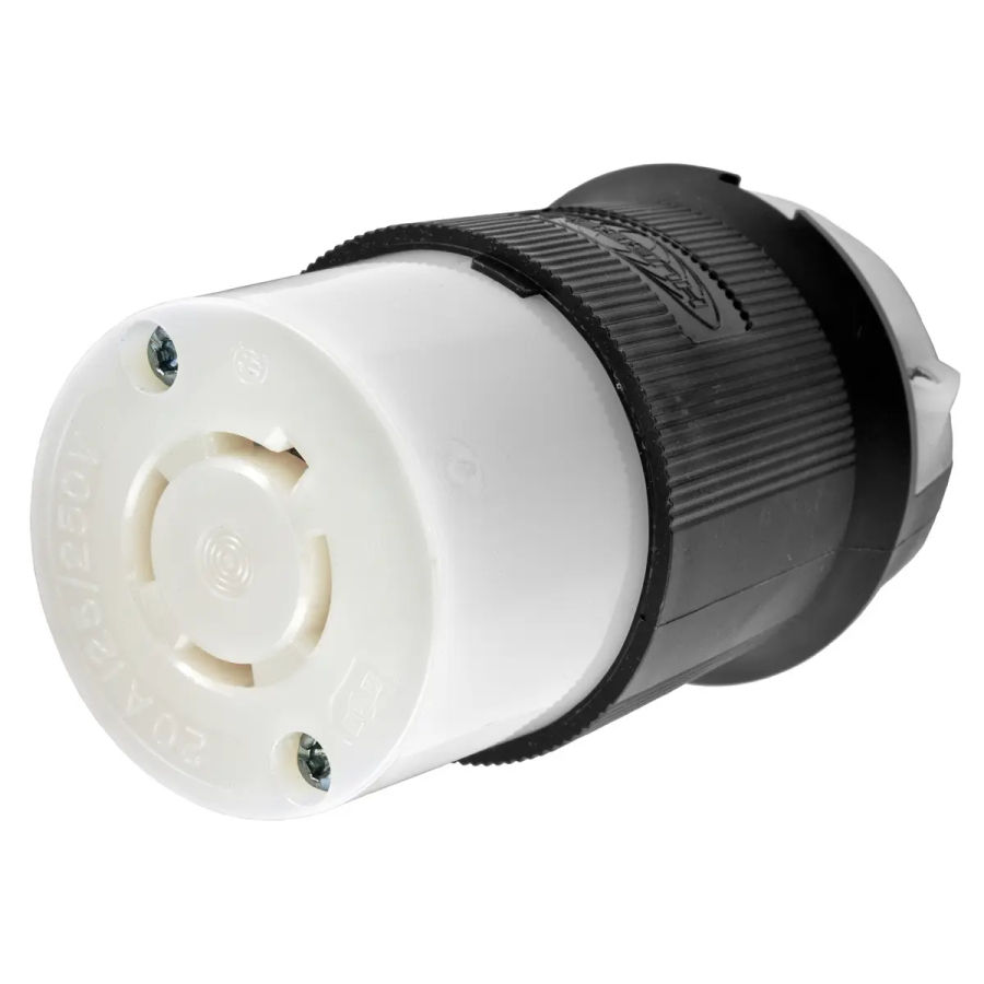 Hubbell HBL8461C NEMA 15-60 AC Black Plug 60A/250V 3P4W Hubbell HBL8461C NEMA 15-60 AC Black Plug 60A/250V 3P4W
