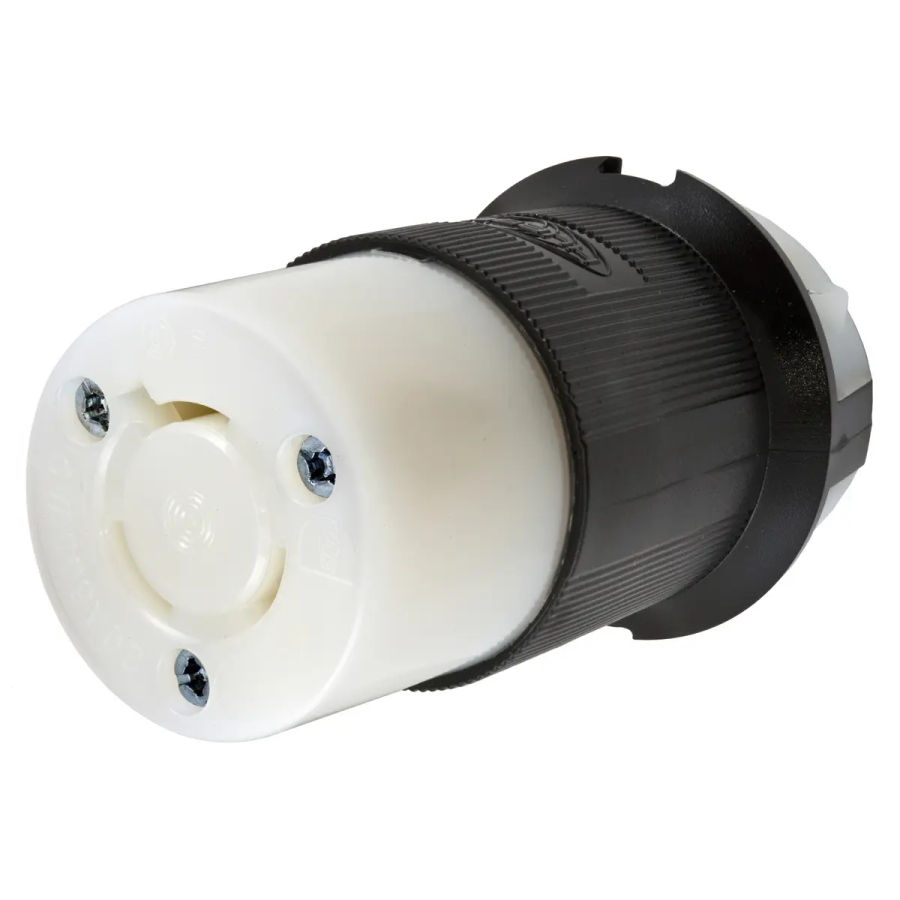Hubbell HBL2353 AC Connector NEMA L9-20 Female
